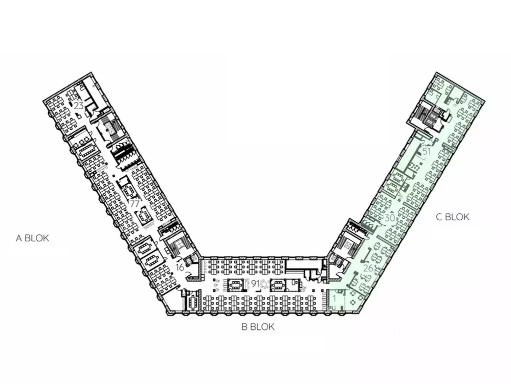 Офис в Москва Овчинниковская наб., 18/1С2 (765 м) - Фото 1