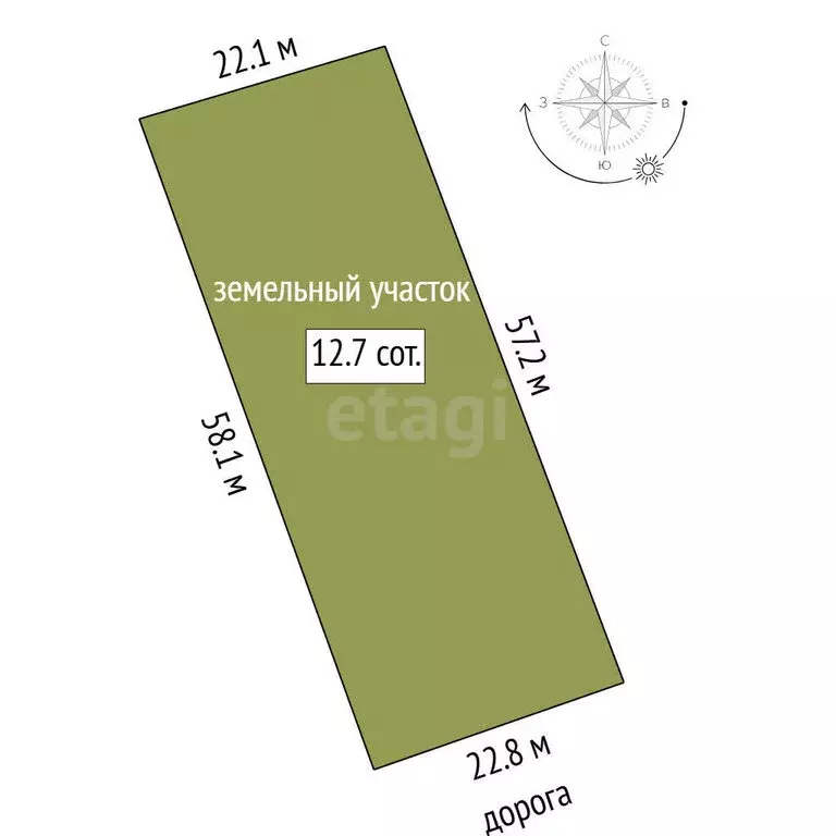 Участок в Свердловская область, Тугулымский муниципальный округ, село ... - Фото 1