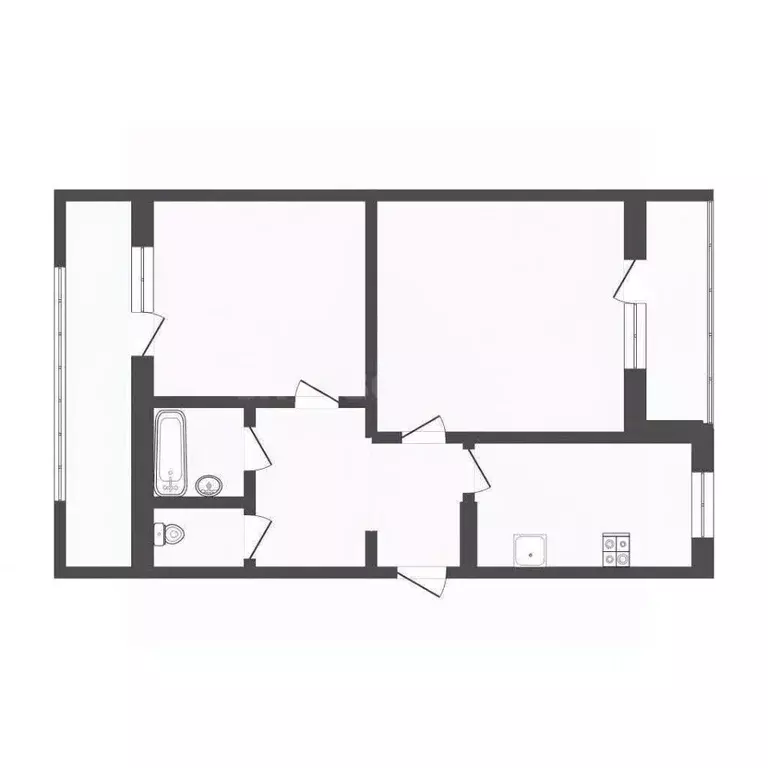 2-к кв. Севастополь просп. Героев Сталинграда, 36 (56.0 м) - Фото 2