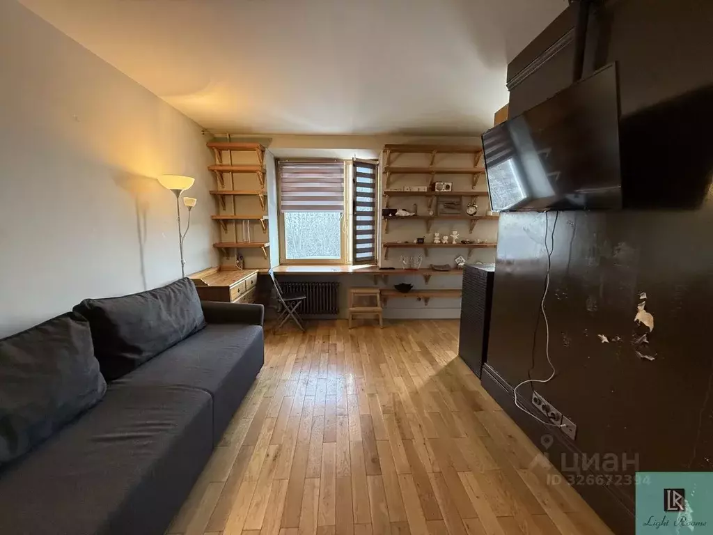 Студия Москва Орлово-Давыдовский пер., 1 (21.6 м) - Фото 2