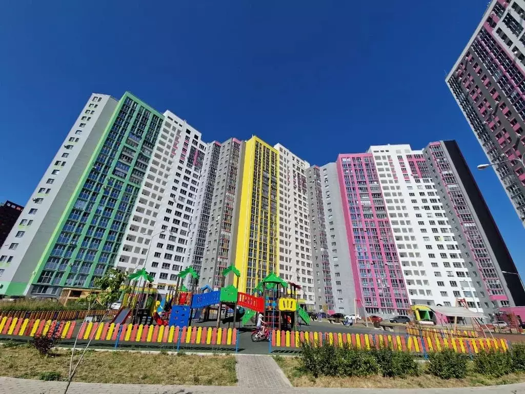 Студия Башкортостан, Уфа Дема жилрайон, Экогород Яркий мкр, ул. ... - Фото 2