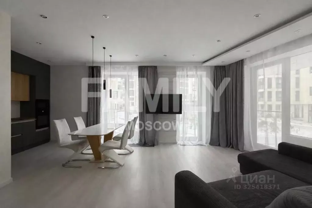 3-к кв. Москва Ленинградский просп., 36с38 (75.0 м) - Фото 2