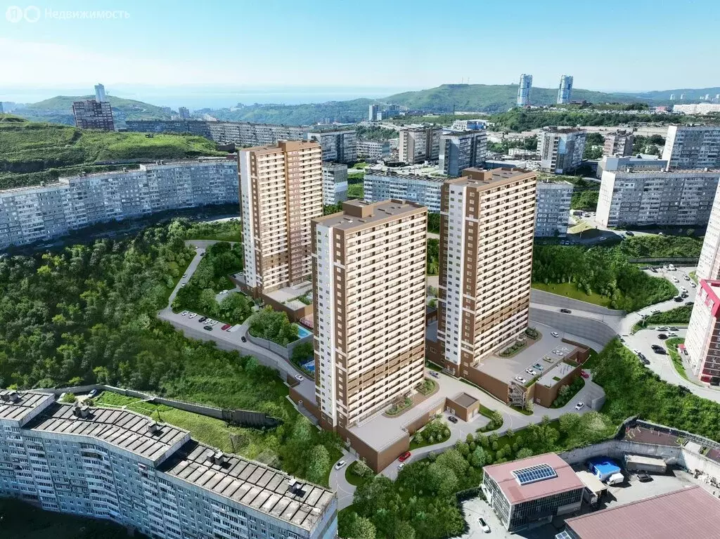 1-комнатная квартира: Владивосток, Ленинский район (45.7 м) - Фото 0
