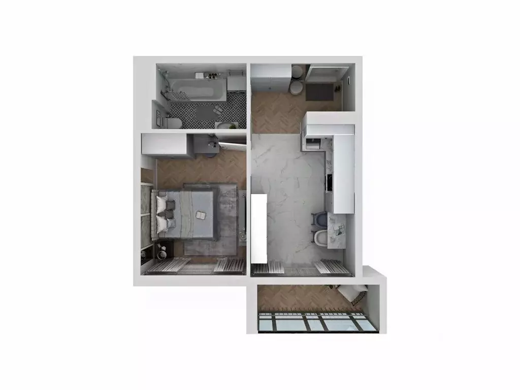 1-к кв. Челябинская область, Миасс Центральный территориальный округ,  ... - Фото 1