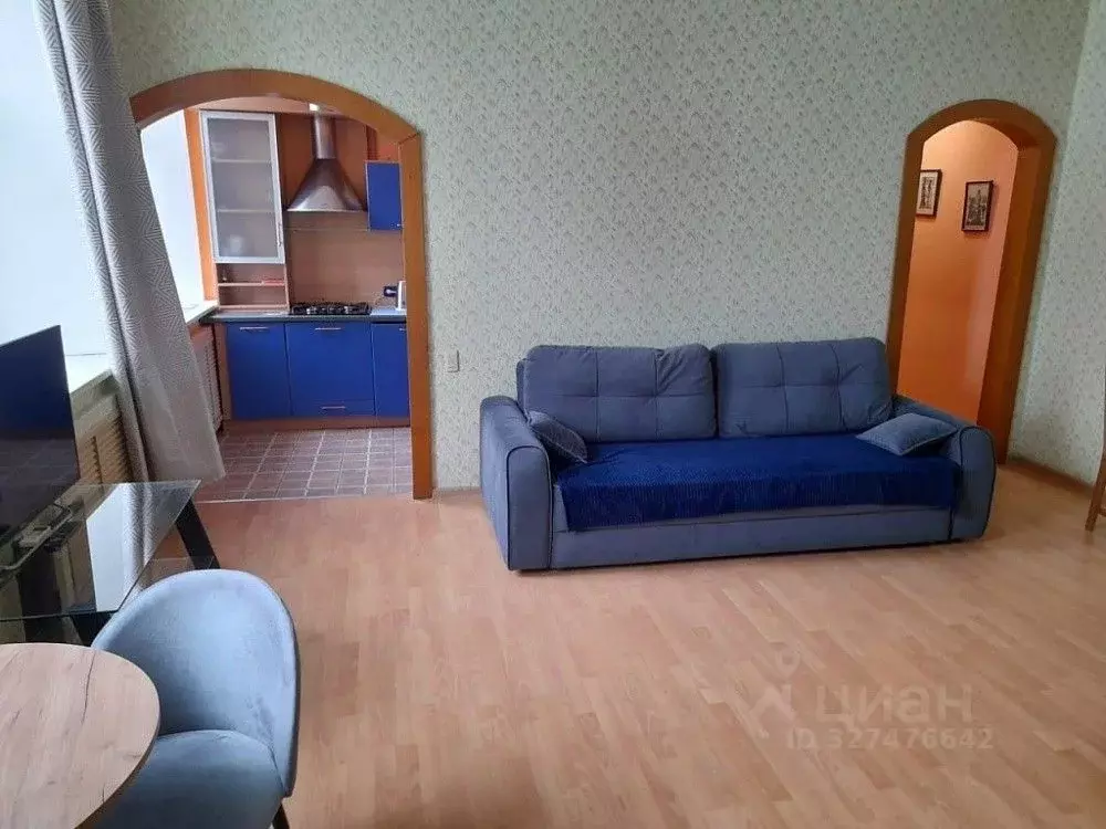 2-к кв. Ярославская область, Ярославль Волжская наб., 61 (50.0 м) - Фото 2