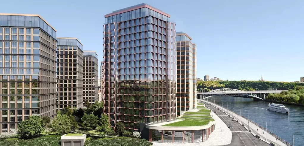 3-к кв. Москва Коллекция Лужники жилой комплекс (122.4 м) - Фото 2