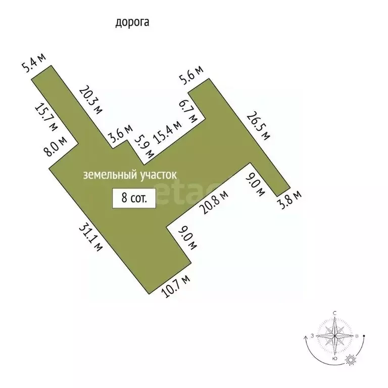 Участок в Самарская область, Самара просп. Кирова, 255П (22.0 сот.) - Фото 2