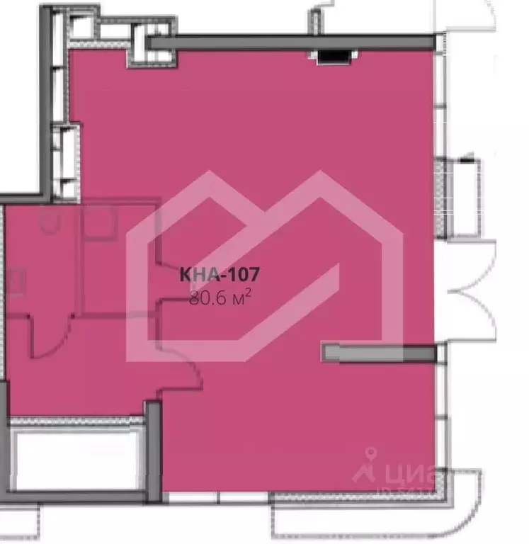 Помещение свободного назначения в Москва ул. Гастелло, 30 (81 м) - Фото 2
