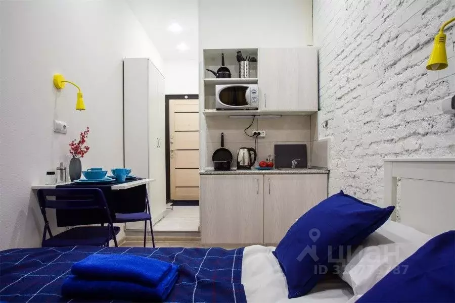 Студия Санкт-Петербург ул. Рубинштейна, 22 (13.0 м) - Фото 0