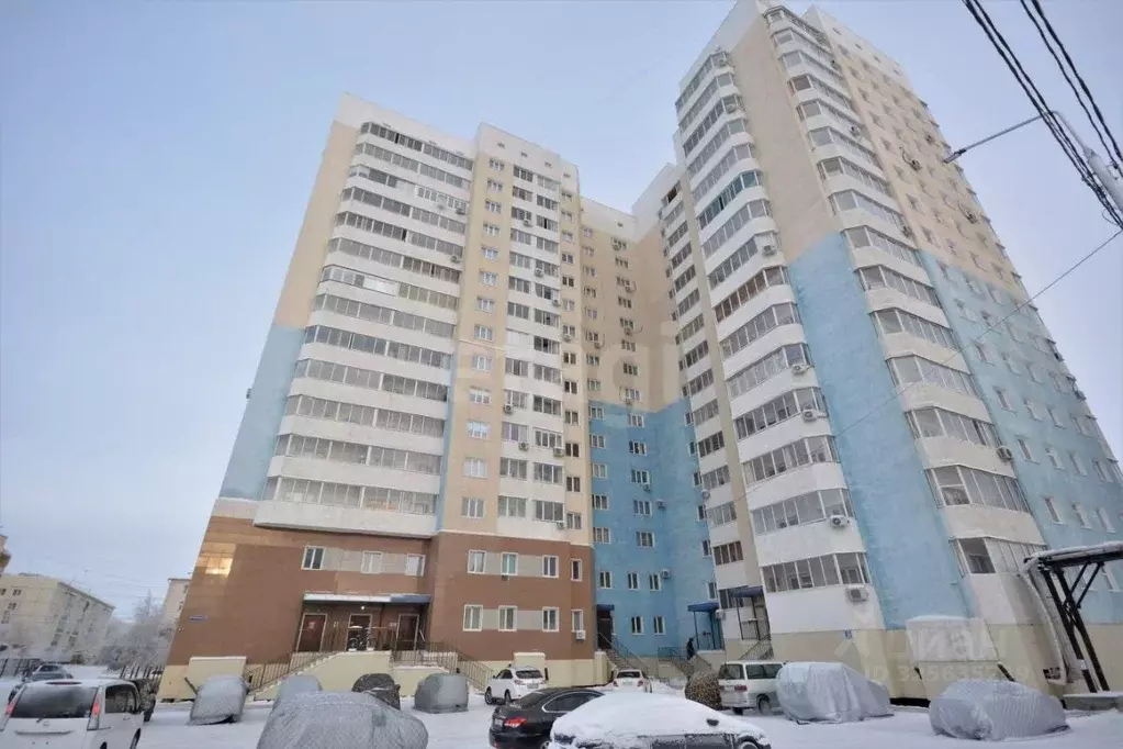 1-к кв. Саха (Якутия), Якутск ул. Федора Попова, 23 (46.1 м) - Фото 1