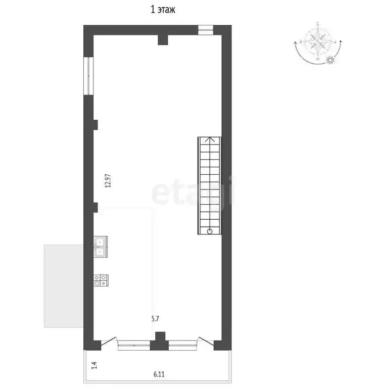 Дом в Массандра, шоссе Туристов (337 м) - Фото 1