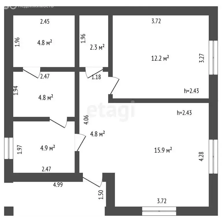 Дом в Республика Марий Эл, городской округ Йошкар-Ола, деревня ... - Фото 1