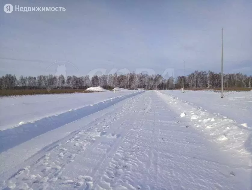 Участок в Тюменский район, коттеджный посёлок Кипрея Комьюнити (8.9 м) - Фото 0