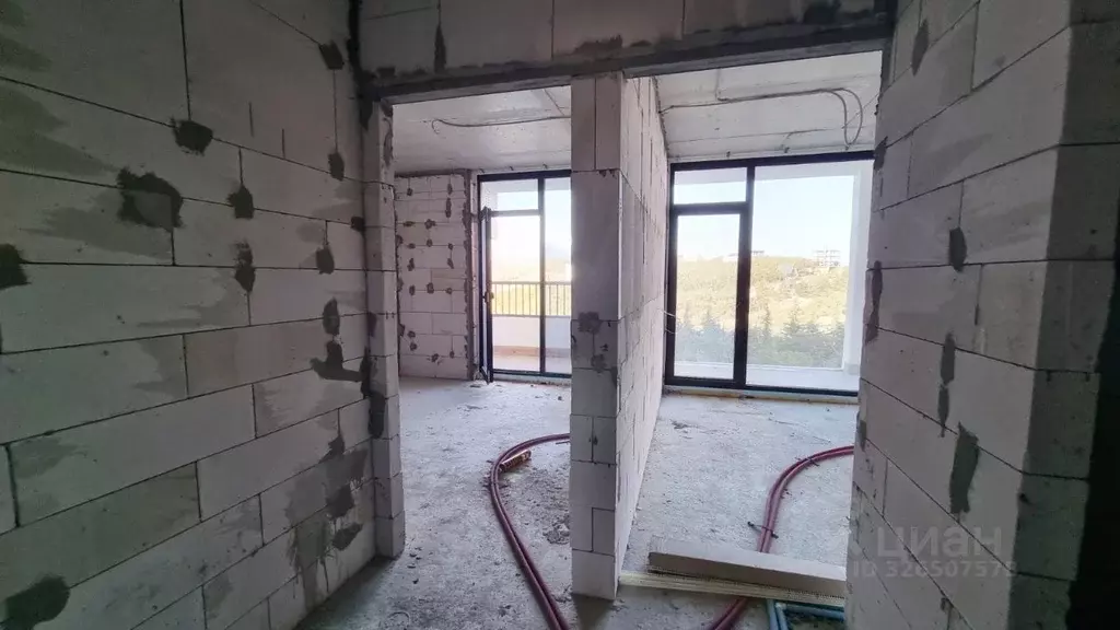 2-к кв. Крым, Алушта муниципальный округ, пос. Семидворье пер. ... - Фото 2