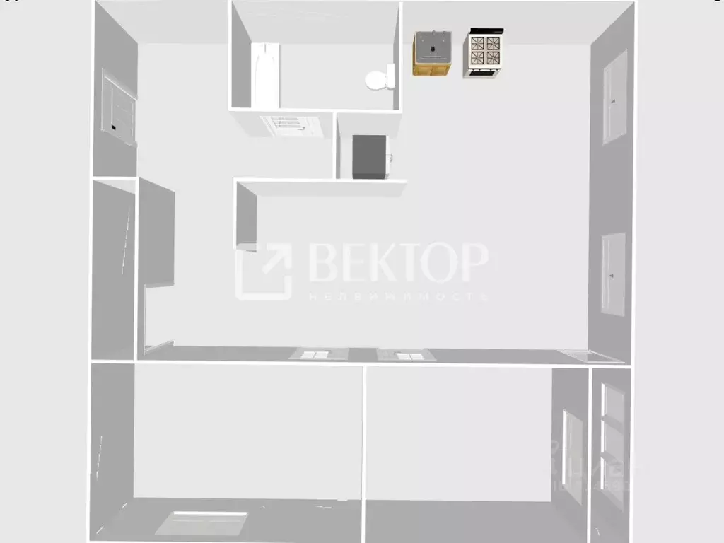 3-к кв. Костромская область, Кострома Малышково мкр, проезд Березовый, ... - Фото 1