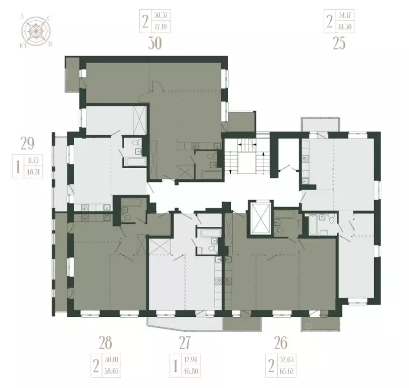 2-к кв. Иркутская область, Иркутский муниципальный округ, с. Мамоны ... - Фото 2