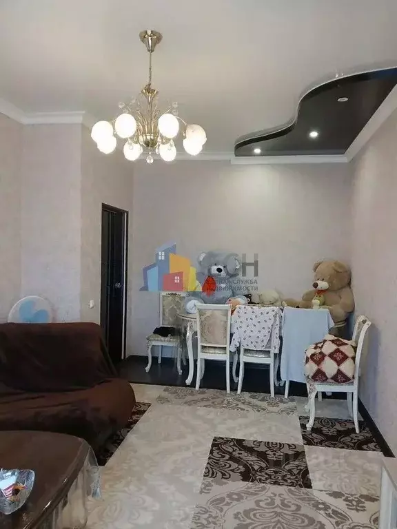 3-к кв. Тульская область, Тула пос. Северный, проезд Еловой, 10 (65.0 ... - Фото 1