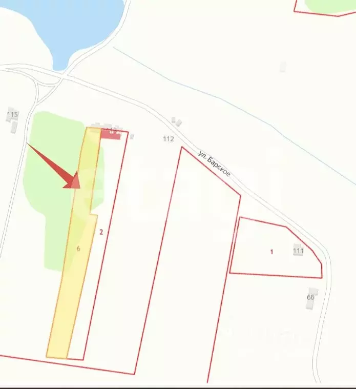 Участок в Липецкая область, Лебедянский муниципальный округ, с. ... - Фото 2