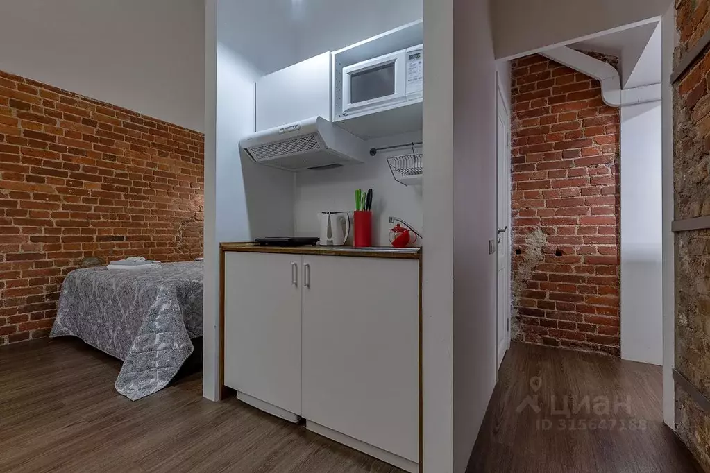 Студия Санкт-Петербург наб. Реки Мойки, 92Б (27.0 м) - Фото 1