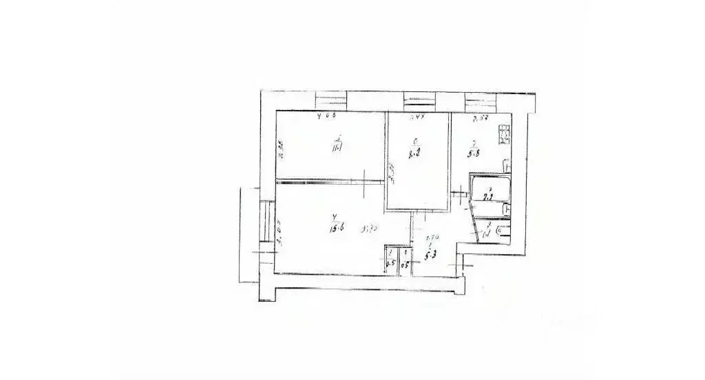 3-к кв. Кировская область, Киров ул. Опарина, 5 (50.3 м) - Фото 2