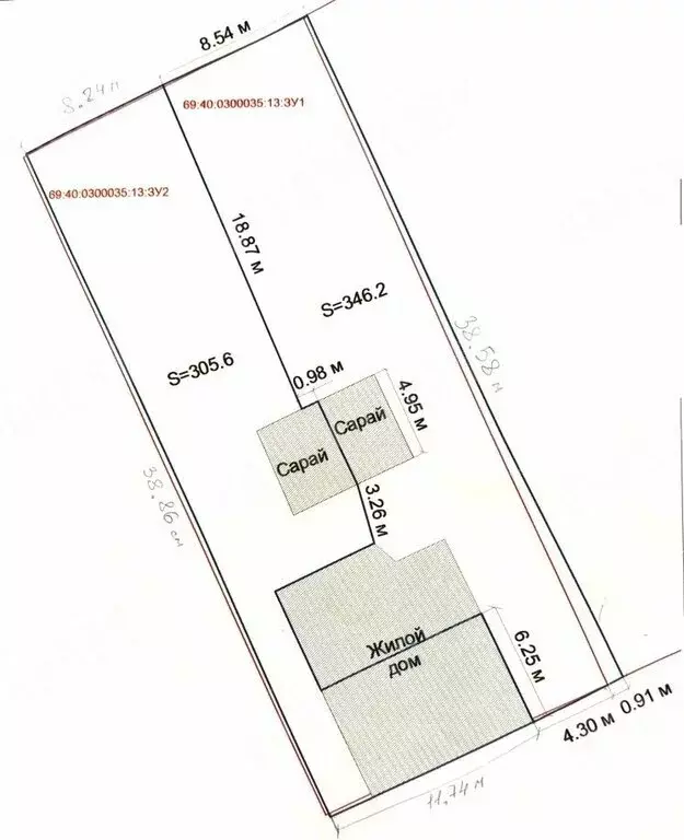 Дом в Тверь, улица Маршала Конева (33 м) - Фото 1