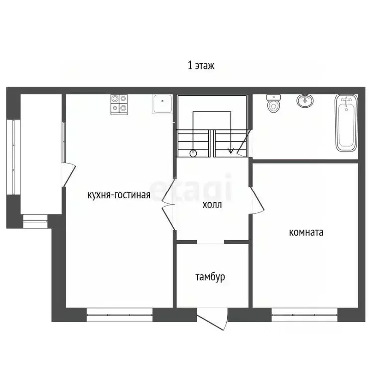 Таунхаус в Мордовия, Саранск городской округ, Луховка рп ул. Пинясова, ... - Фото 2