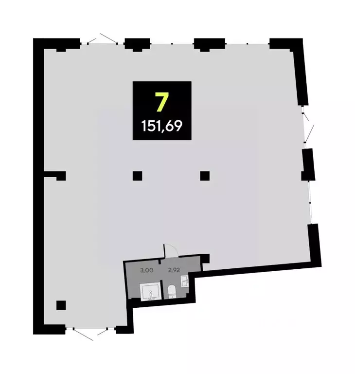 Помещение свободного назначения в Тюменская область, Тюмень ул. ... - Фото 1