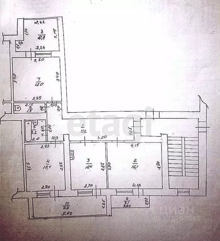 3-к кв. Краснодарский край, Анапа ул. Ленина, 189 (66.4 м) - Фото 2