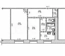 Аукцион: 2-к. квартира, 48,1 м, 3/3 эт. - Фото 0