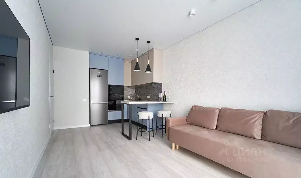 1-к кв. Краснодарский край, Сочи Светлана мкр, ул. Тургенева, 10 (32.2 ... - Фото 2