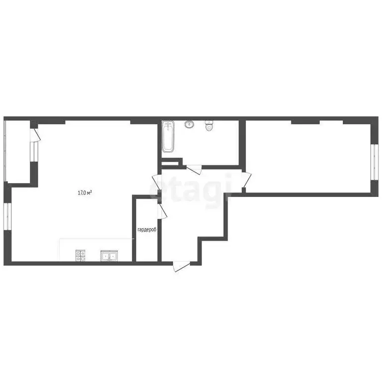 2-комнатная квартира: Ярославль, Московский проспект, 119к3 (80.6 м) - Фото 1