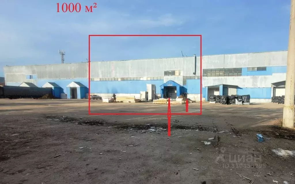 Склад в Самарская область, Самара Береговая ул., 1 (1000 м) - Фото 1