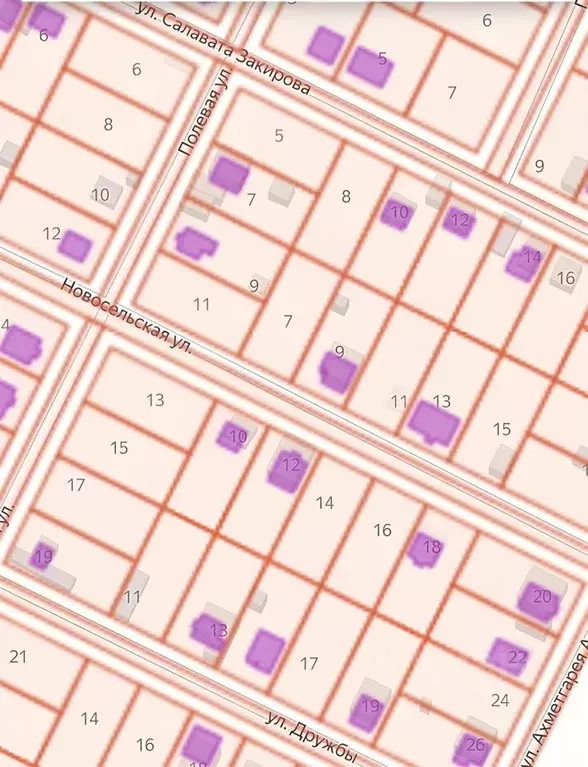 Участок в Башкортостан, Дюртюли ул. Новосельская, 14 (12.0 сот.) - Фото 1