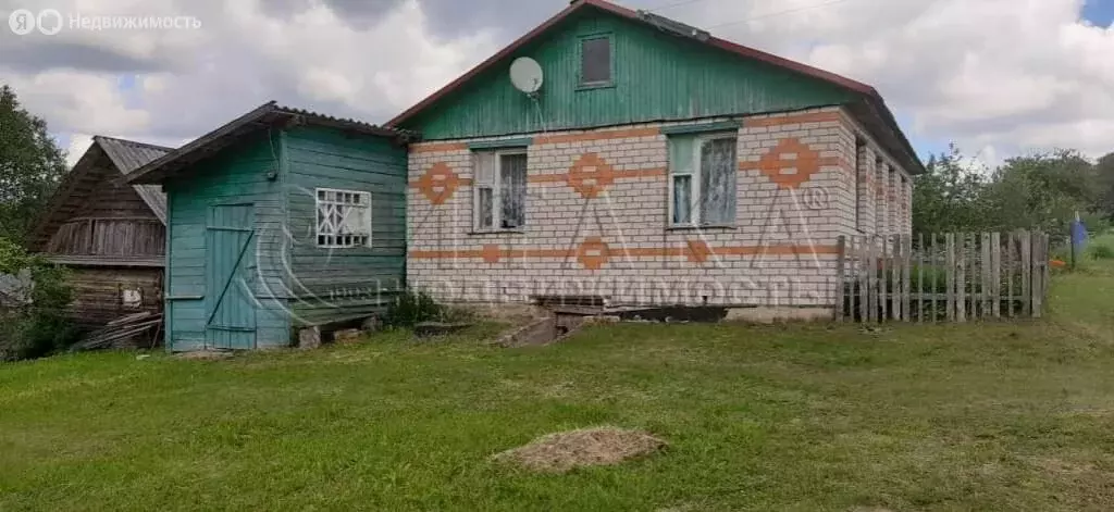 Дом в Порховский район, Славковская волость, деревня Махновка (85 м) - Фото 0