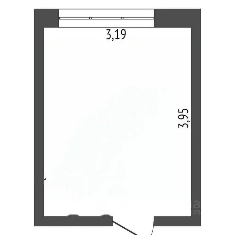Студия Кемеровская область, Юрга ул. Никитина, 28 (12.4 м) - Фото 1