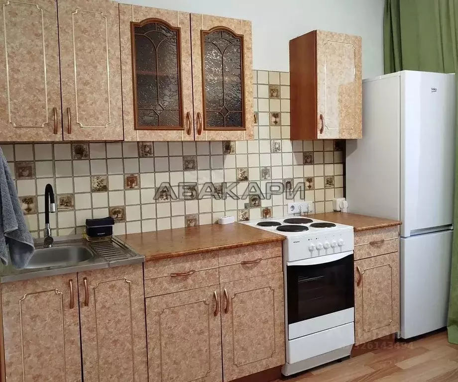 1-к кв. Красноярский край, Красноярск ул. Алексеева, 7 (40.0 м) - Фото 1