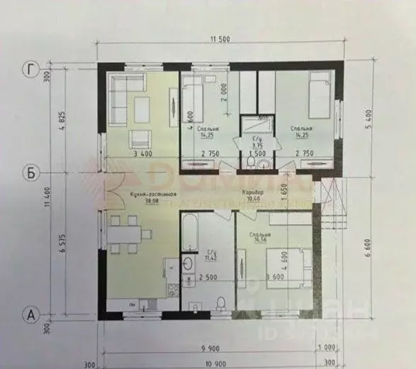 Дом в Ростовская область, Батайск ул. Калинина (110 м) - Фото 2