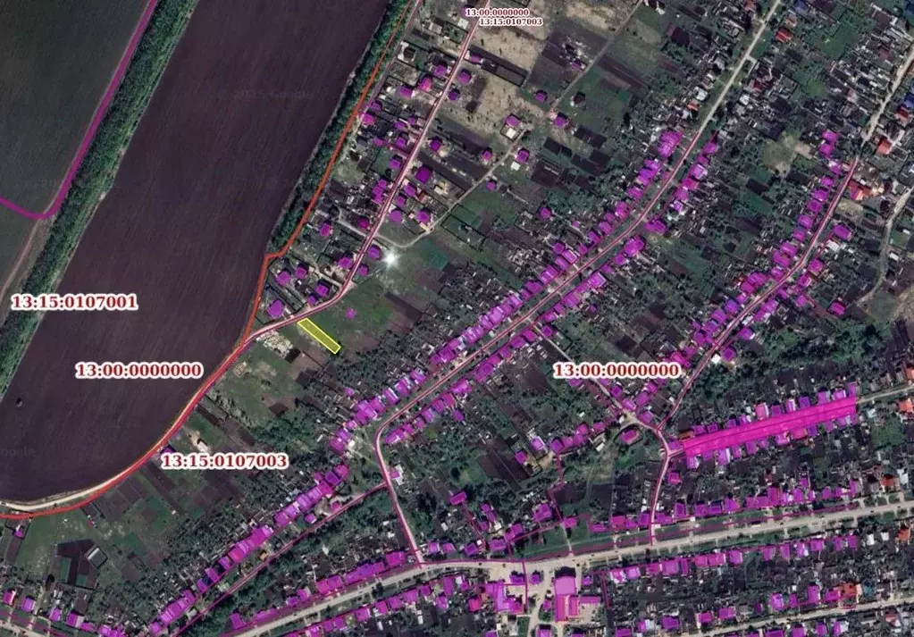 Участок в Мордовия, Лямбирский район, с. Берсеневка ул. Первомайская ... - Фото 2