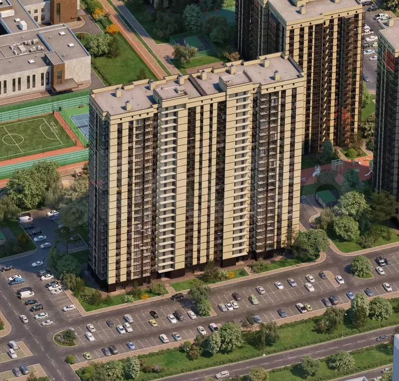 Квартира-студия, 27,2 м, 22/24 эт. - Фото 0