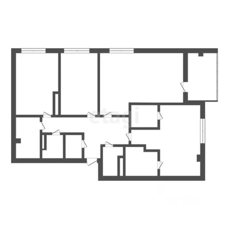 3-к кв. Тюменская область, Тюмень ул. Осипенко, 16 (110.0 м) - Фото 2