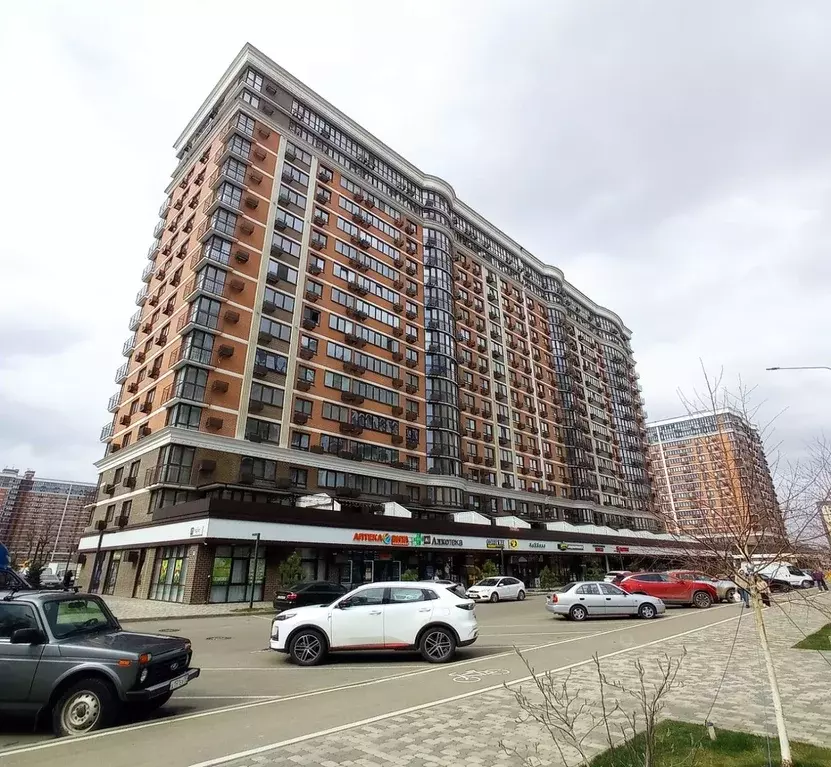 1-к кв. Краснодарский край, Краснодар ул. Ивана Беличенко, 87 (37.0 м) - Фото 0