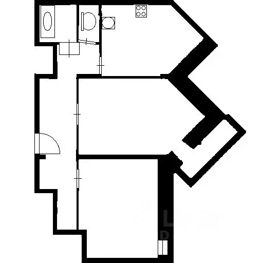 2-к кв. Санкт-Петербург Коломяжский просп., 5к3 (65.7 м) - Фото 2