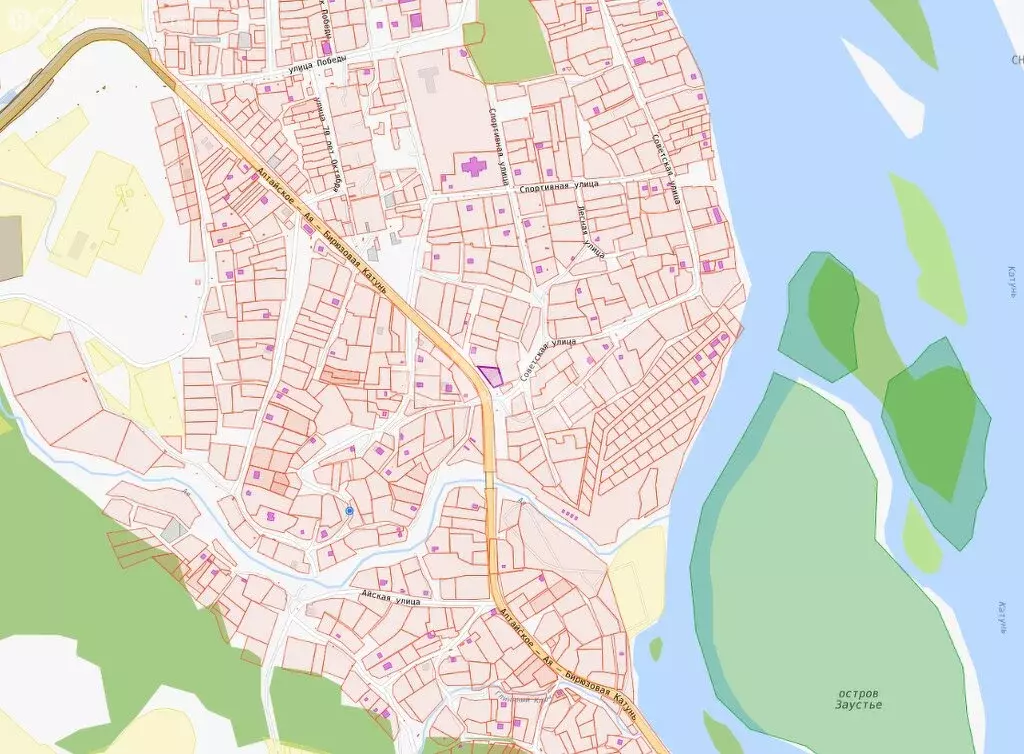 Участок в Ая, Советская улица (11 м) - Фото 1