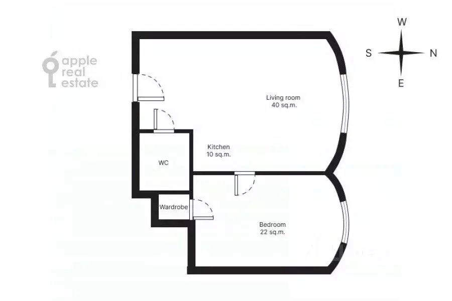 2-к кв. Москва Зоологическая ул., 4 (83.0 м) - Фото 2