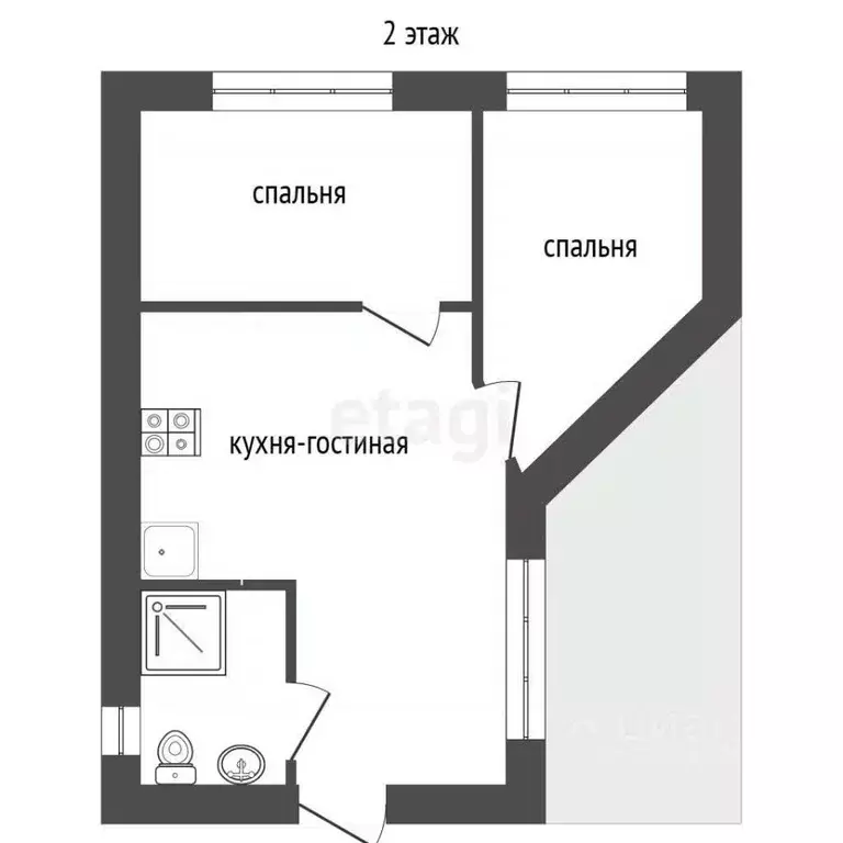 Дом в Крым, Ялта муниципальный округ, Форос пгт спуск Форосский, 21Б ... - Фото 2