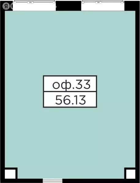 Помещение свободного назначения (56.13 м) - Фото 0