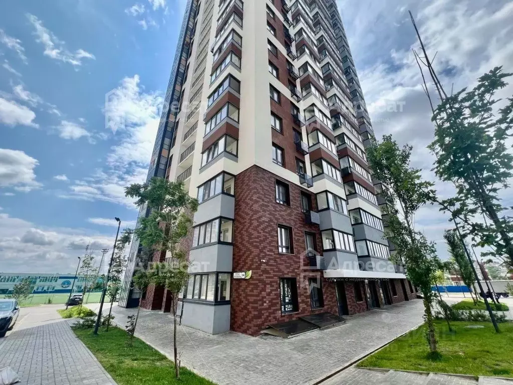 1-к кв. Волгоградская область, Волгоград ул. Степанищева, 2А (38.3 м) - Фото 0