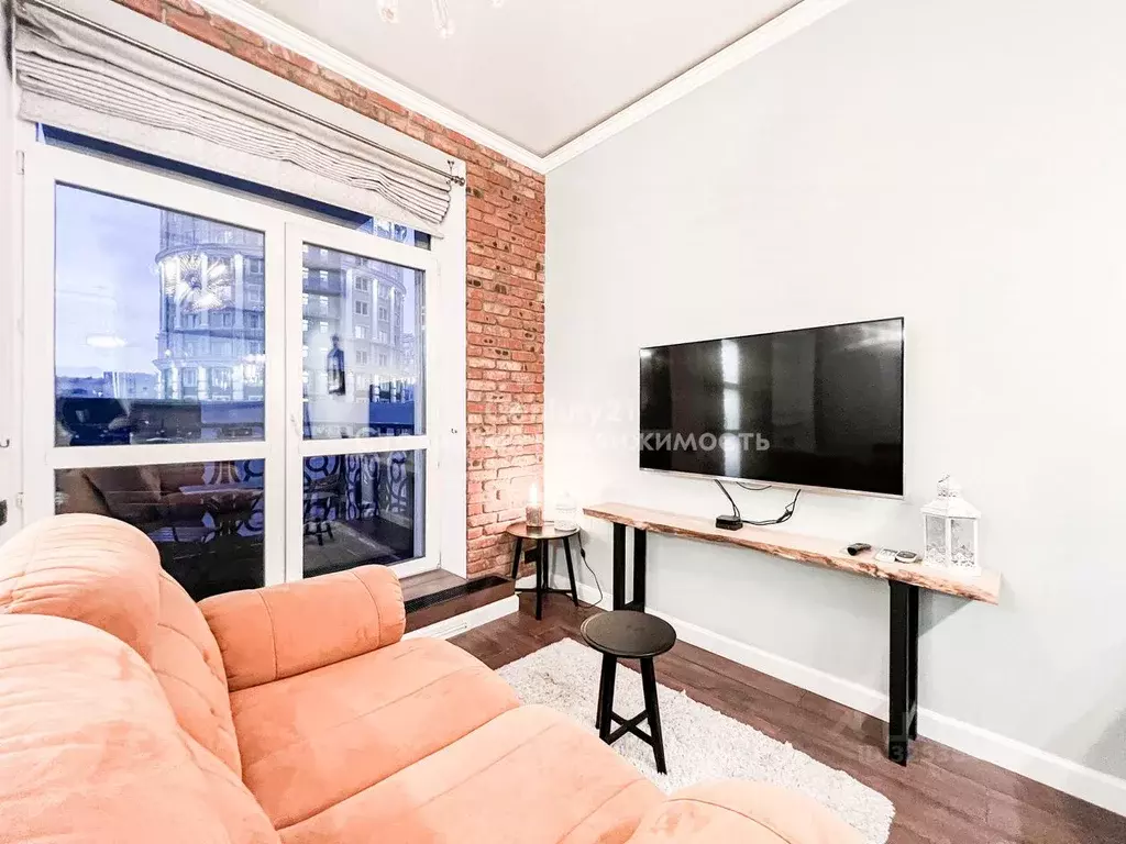 1-к кв. Москва 3-й Люсиновский пер., 1С1 (50.0 м) - Фото 2