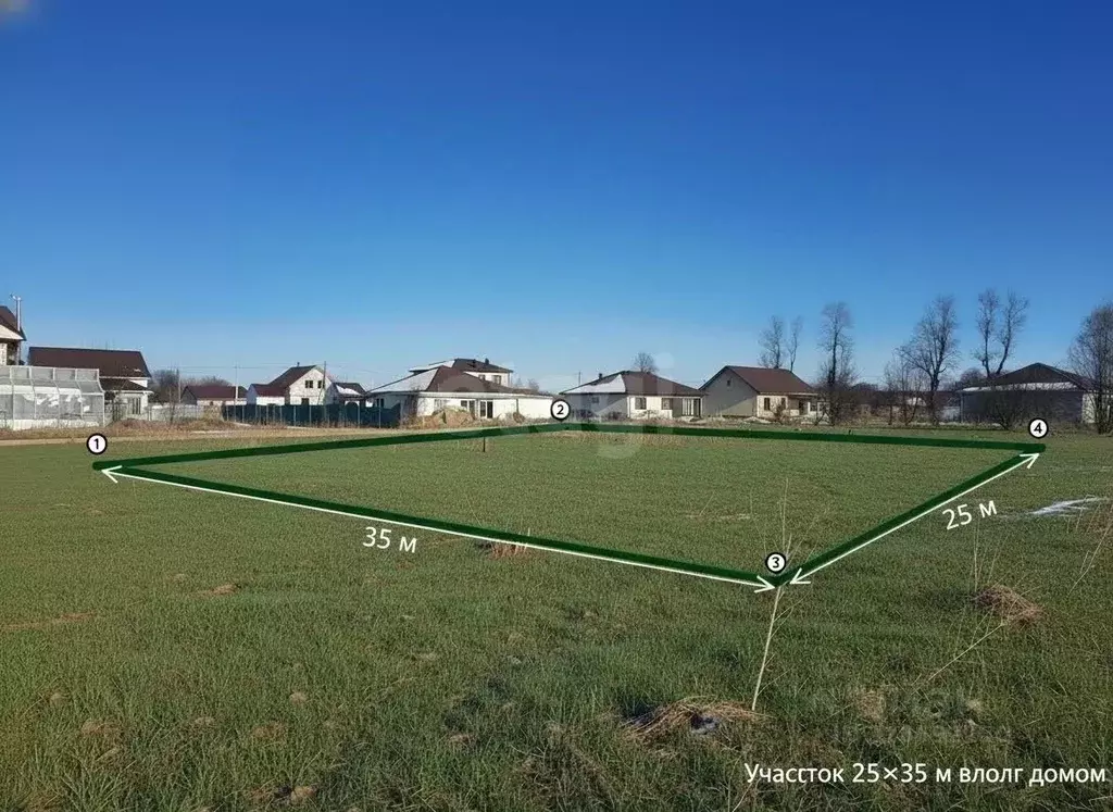 Участок в Калининградская область, Зеленоградский муниципальный округ, ... - Фото 1