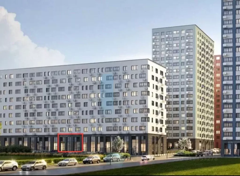 Помещение свободного назначения в Москва Дзен-кварталы жилой комплекс, ... - Фото 1